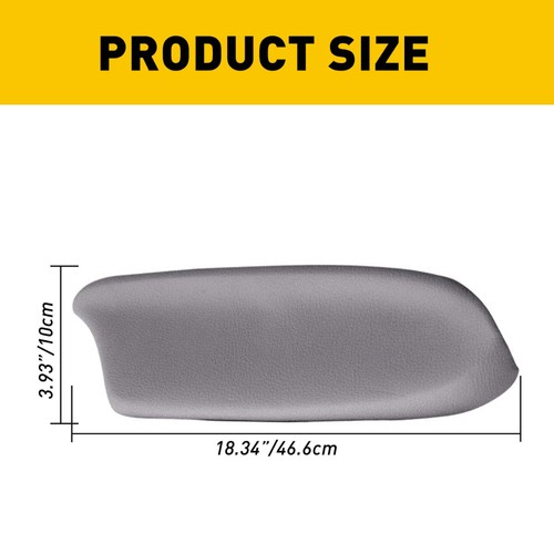 2 piezas para paneles de puerta Honda Accord 2008-2012 reposabrazos cubierta cuero + gris ABS diestro + diestro - Imagen 2 de 14