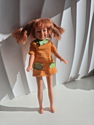 Seltene Vintage Pippi Langstrumpf Puppe 1969 Lemeco Schweden Sammlerstück Astrid
