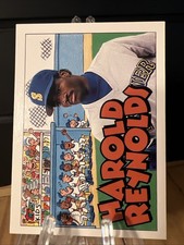 1992 Topps Kids #123 Harold Reynolds Seattle Mariners