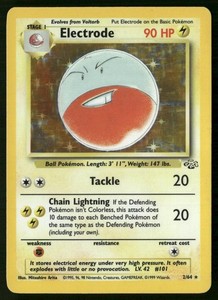 Electrode 2/64 Jungle Holo Rare Unlimited
