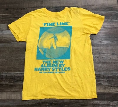 Harry Styles The New Album Adlut Medium Yellow Short Sleeve Tee T Shirt