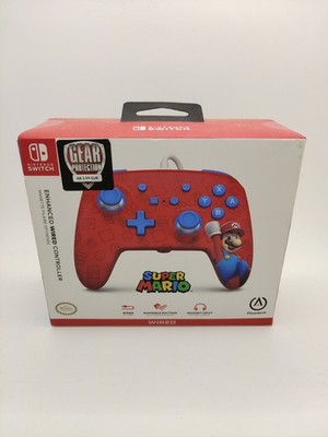   CONTROLLER POWERA ENHANCED WIRED SUPER MARIO PER NINTENDO SWITCH PER RICAMBI