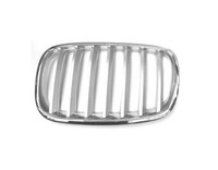 Gitter Grill Vorne Links BMW X6 E71 2008-2012 Verchromt/Grau