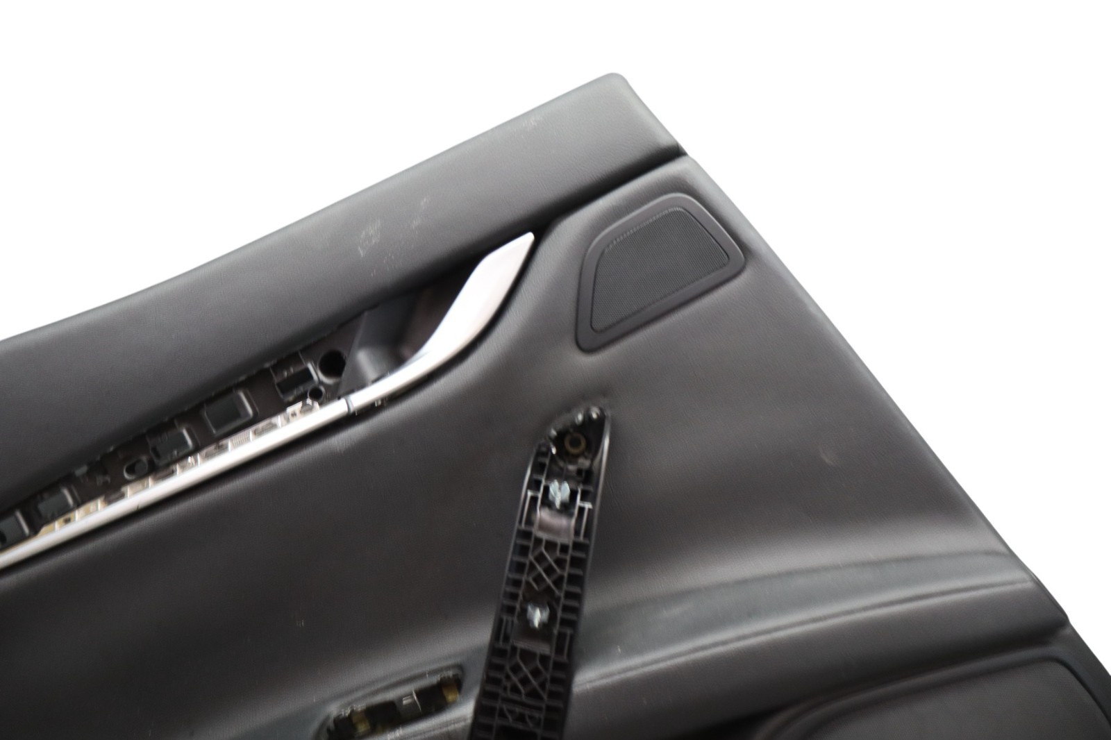 14-17 Maserati Ghibli Rear Left Side Interior Door Trim Panel Assembly Black Oem