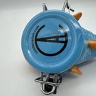 Container Art Big Mouth Blue And Orange Ceramic Fish Sealed Container — photo 5