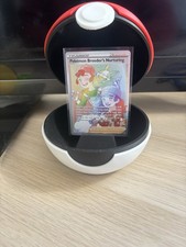 Pokémon TCG Breeder's Nurturing 195/189 Rainbow Secret Rare  Darkness Ablaze NM