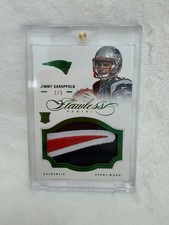 2014 Panini Flawless Jimmy Garoppolo Rookie Patch /5 Patriots RC