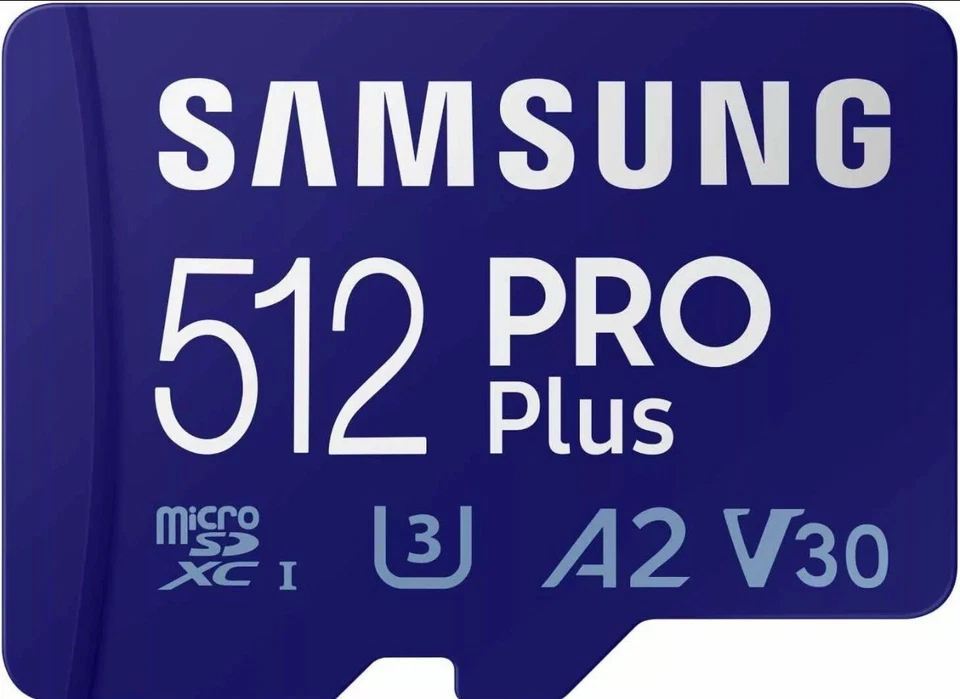 Brand New SAMSUNG Pro Plus 512GB Micro SD SDXC V30 A2 Memory Card - Image 2 of 4