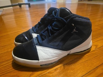 Nike Air Jordan XVI 16 Midnight Navy OG UK 9.5 US 10.5 EUR  44.5 2001  Read