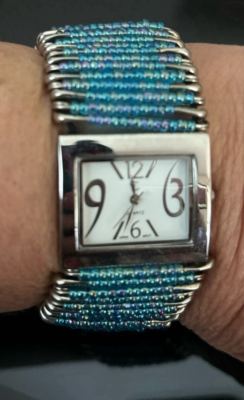 Colorful Boho Stretch Beaded Bracelet Vintage Eclectic Style-image