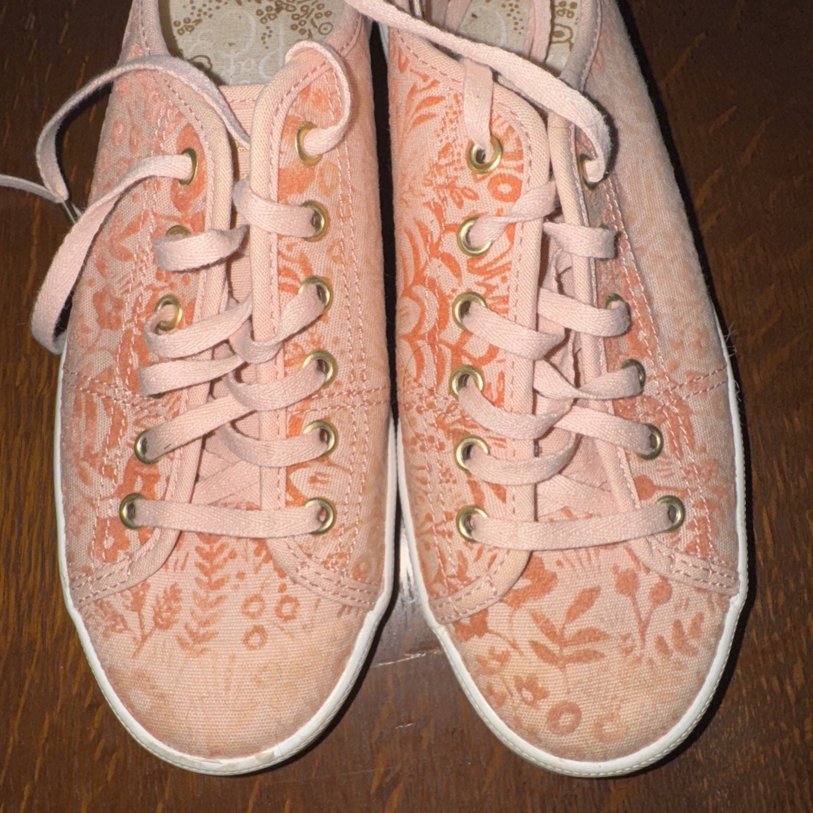 Keds X Rifle Paper Sz 7-5 Floral Tennis Shoe Sneaker