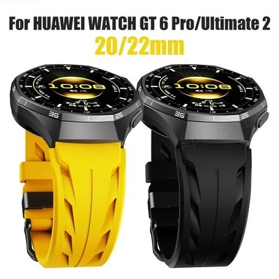 Sport Silicone Strap For HUAWEI Watch GT6 Pro 46mm/Ultimate 2/GT6 5 4 Watch Band