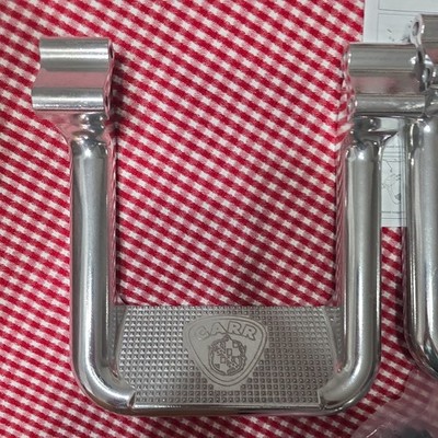 CARR Hoop II Polished Aluminum Side Steps Pair 103992 Chevy GMC Ford Dodge Truck