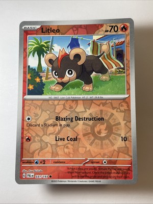 Litleo 031/193 - Sv02: Paldea Evolved Reverse Holo (NM)