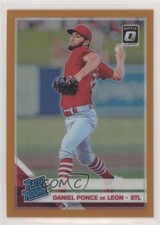 2019 Panini Donruss Optic Orange Prizm 98/99 Daniel Ponce de Leon Rookie RC 7m3