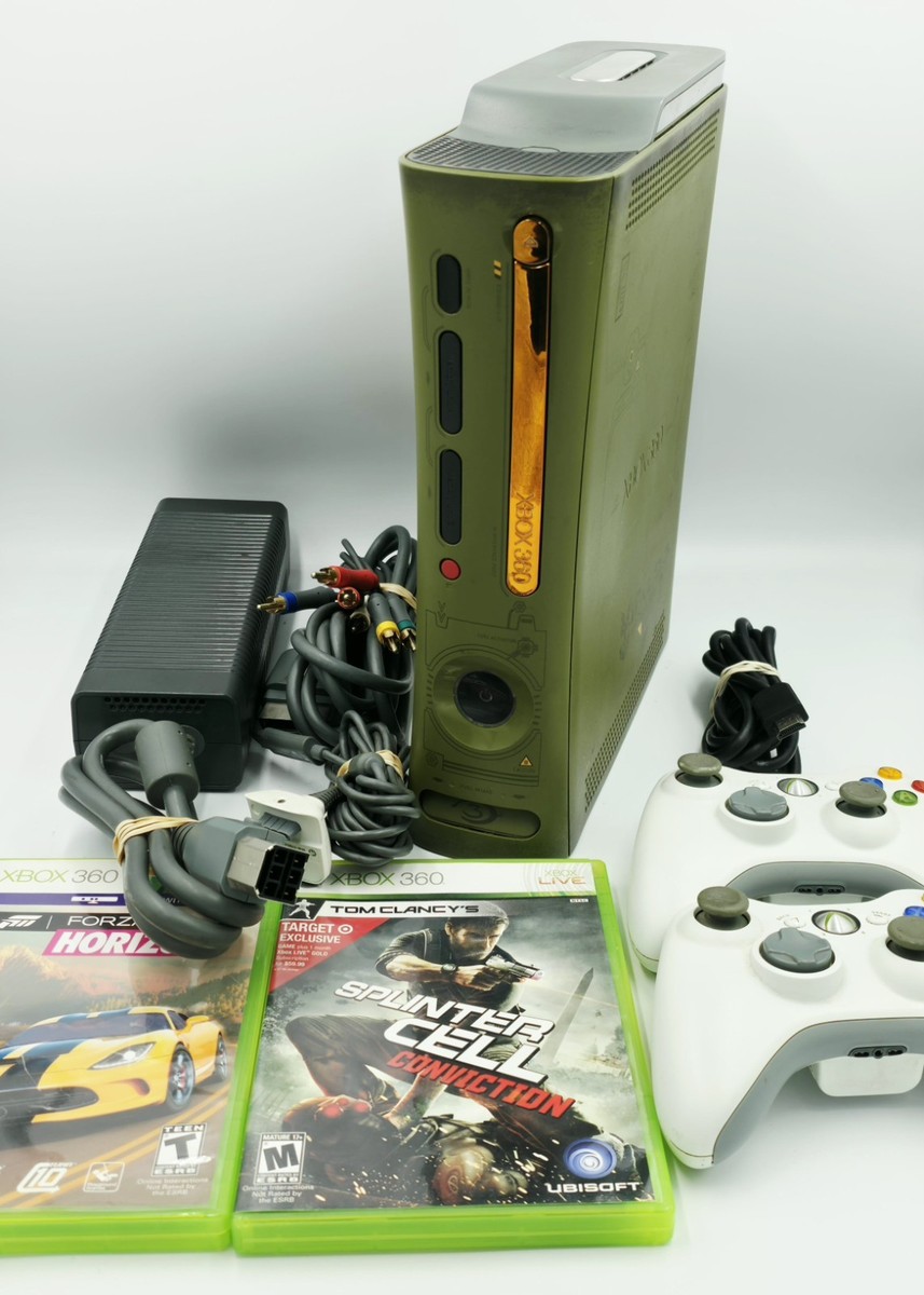 Microsoft Xbox 360 Halo 3 Special Edition 20GB Green & Gold 