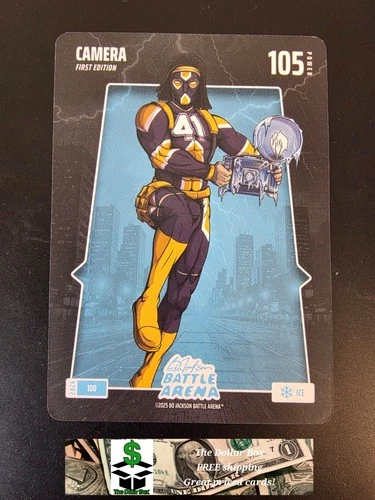 2026 Bo Jackson Battle Arena Camera Alvin Kamara ICE Card 100