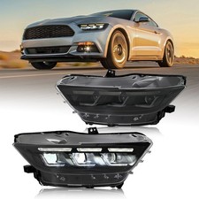 LED Scheinwerfer Set für 2015–2017 Ford Mustang  Frontscheinwerfer-Baugruppe DRL