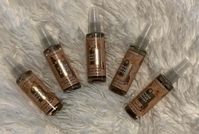 BATH & BODY WORKS HAND SANITIZER SPRAY GINGER BREAD BAKERY SET OF 5