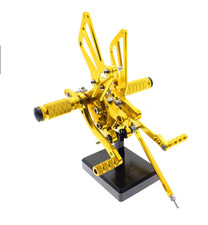 Einstellbare Fußrastenanlage Suzuki Gsxr 600 750 1000 K1-K4 SV650 SV1000 98-2014