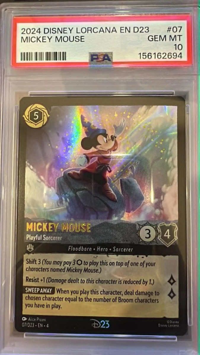 Mickey Mouse - Playful Sorcerer 7 D23 Promos for sale | eBay