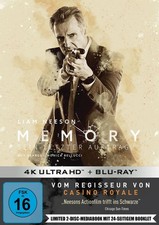 Memory - Sein letzter Auftrag / Limited Mediabook Edition / 4K UHD + Blu-ray NEU