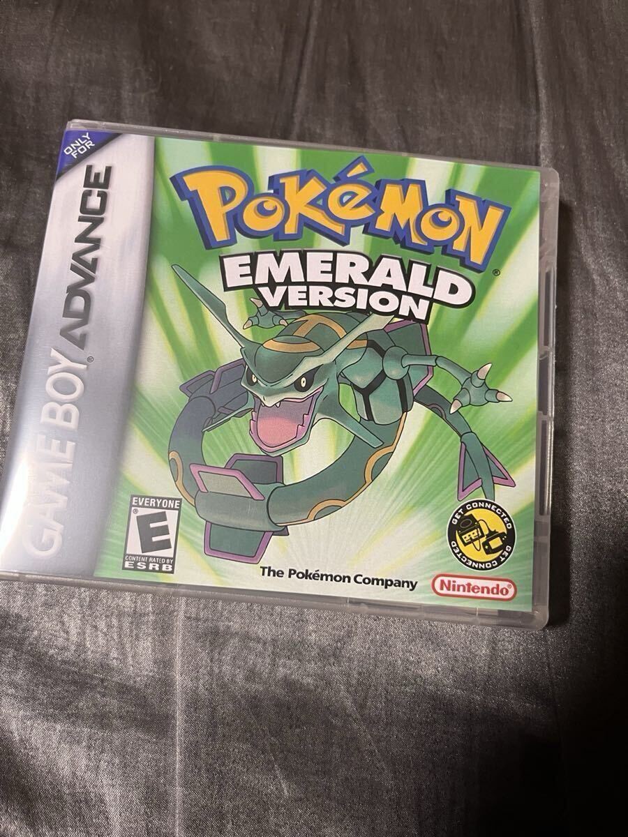 Pokemon Emerald Version GBA USA New Sealed Authentic Game Boy