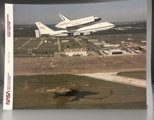 Vintage NASA Photo Red Number Endeavour 1st Arrival Houston SCA 911 Kodak Estate