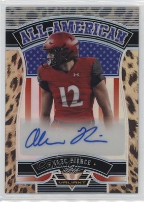 2022 Leaf Valiant All-American Leopard /5 Alec Pierce #AA-AP1 Auto v1x