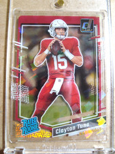 2023 Clayton Tune Clearly Donruss Rated Rookie Holo Logo RC SSP MINT 🔥🔥🔥 QTY