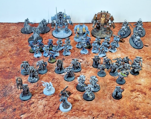 Warhammer 40k - Space Wolves Army Lot - Painted - See Photos - P-238 - Picture 1 of 11