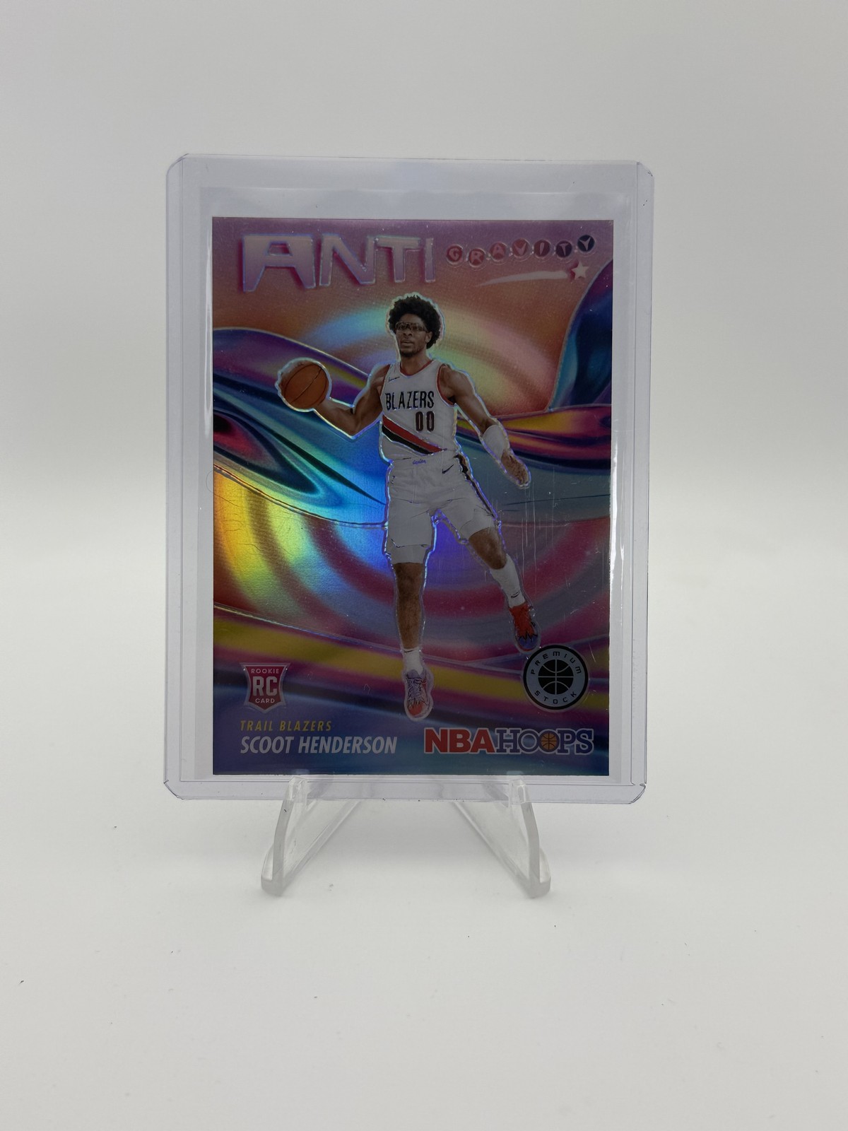 Scoot Henderson 2023 Hoops Premium Stock RC Anti Gravity Silver Prizm
