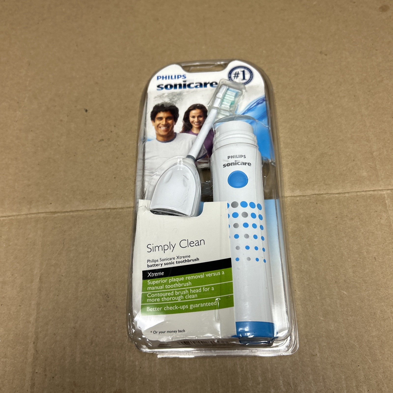 Sonicare SimplyClean Xtreme Battery Toothbrush HX3351 HX3881
