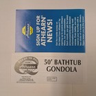 Athearn ATH29618 HO Scale David J Joseph Co. 50'Bathtub Coal Gondola 3 pack new! — photo 6