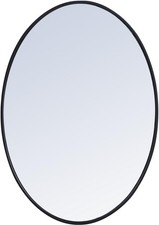 Elegant Decor Eternity 24 x 34 Oval Contempor...
