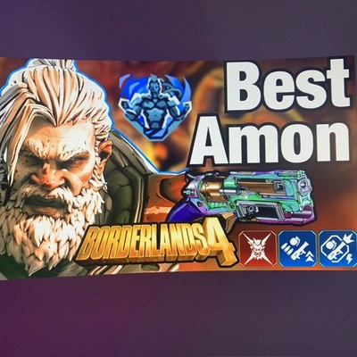 Borderlands 4 LVL 60 OP AMON END GAME BUILD All PLATFORMS