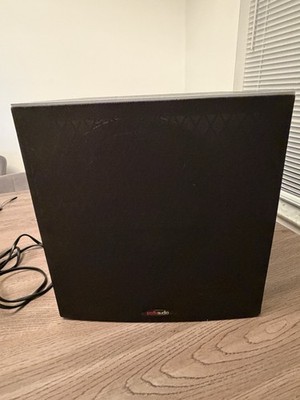 Polk Audio PSW10 10'' Powered Subwoofer 100W Black Home Theater Speaker TESTED