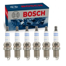 6 pc Bosch Platinum Spark Plugs for 1999-2000 Mitsubishi Galant 3.0L V6 ie
