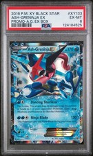 Ash-Greninja EX 2016 Pokemon XY Black Star Promo Ash-Greninja EX Box XY133 PSA 6 on eBay
