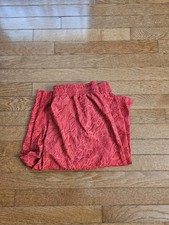 Adidas Portland Trail Blazers NBA Basketball Shorts Large Red Geometric Print...