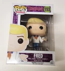 Funko Pop! Vinyl Scooby-Doo Fred #153 Animation Vinyl Figure New with protector