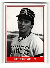 1982 TCMA Alexandria Dukes 14 Pete Rowe BXCP10