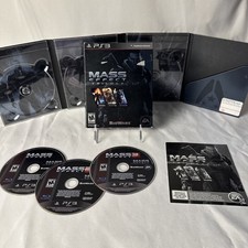 Mass Effect Trilogy (Sony PlayStation 3, 2012) Boxed Set Ps3