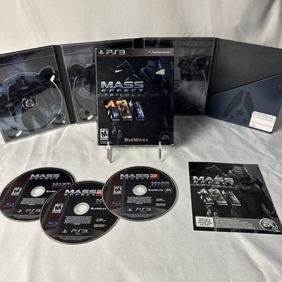 Mass Effect Trilogy (Sony PlayStation 3, 2012) Boxed Set Ps3