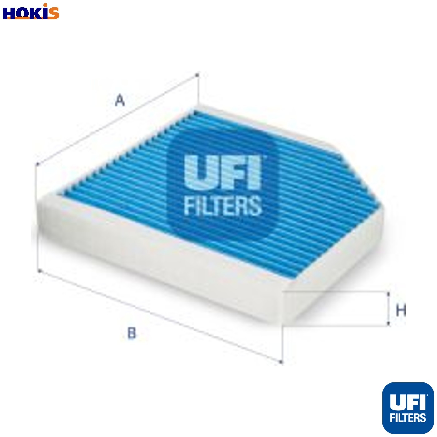 4x ✅Fits UFI 34.222.00 Filter, cabin air 34.222.00 Cabin filter cart ⭐UK Seller⭐ - Image 5