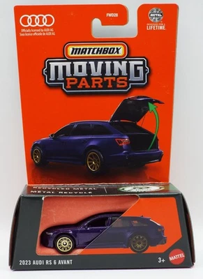 Matchbox 2023 Audi RS6 Avant Purple Moving Parts 2025 New & Sealed Mattel JBW84