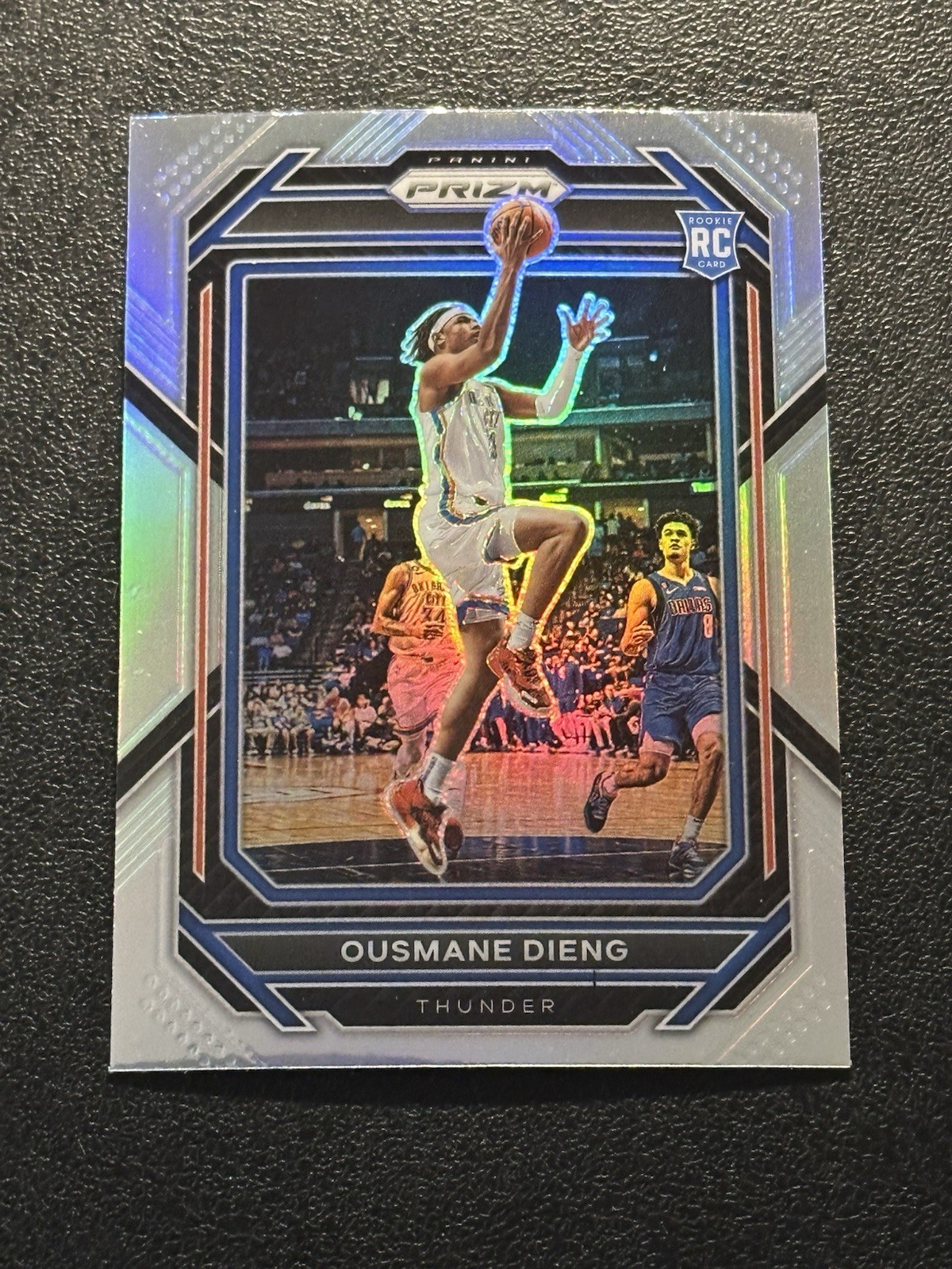 Ousmane Dieng 2022-23 NBA Prizm Silver Rookie #224 OKC Thunder
