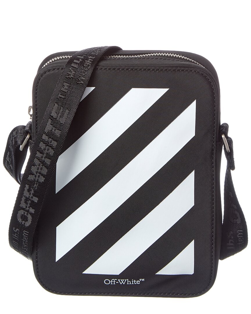 Off-White NorthSouth Flight Multi Pocket Crossbody Mens Black 46890₽