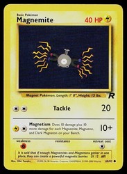 Magnemite 60/82 Team Rocket Common