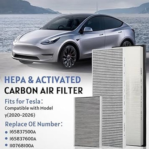 HEPA Air Intake Filter for Tesla Model Y 2020-2026  - Bild 7 von 8